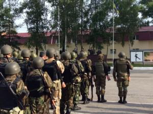 У нацгвардейцев нет установок залпового огня “Град”