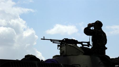 Ушедшие в Россию военные Украины поблагодарили ополченцев