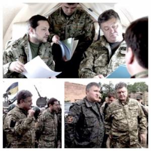 Порошенко хочет переговоров “с настоящими хозяевами Донбасса”