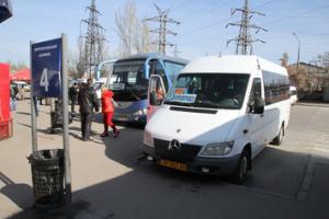 На запорожском автовокзале водитель автобуса сбил женщину-пешехода