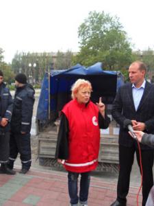 В канун Дня города в Мелитополе переселенцы получат проднаборы от ООН