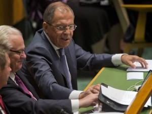 Лавров старательно игнорировал речь Обамы об Украине на Генассамблее ООН