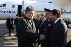 Президент прибыл в Запорожье