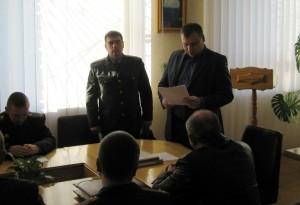 В Вольнянской колонии представили нового начальника
