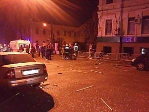 Причиной взрыва в харьковском пабе мог стать боевой заряд