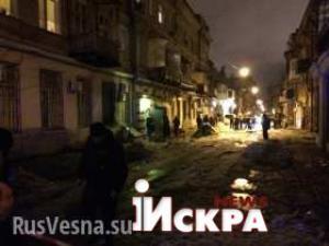 В Одессе снова прогремел мощный взрыв у пункта сбора помощи бойцам карательной операции