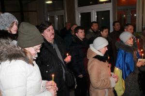 Запорожцы помолились за Героев Небесной сотни