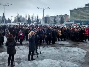 Запорожцы в полдень замолкли, чтобы почтить память погибших под Волновахой