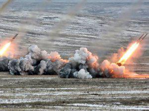Боевики продолжают обстреливать аэропорт и населенные пункты из «Градов»