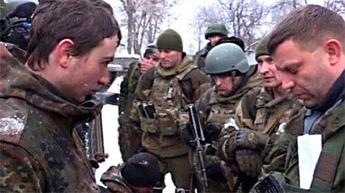 В Дебальцево массовая сдача в плен карателей