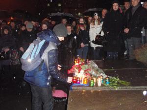 «Вечная память Кузьме Скрябину», — запорожцы простились с музыкантом