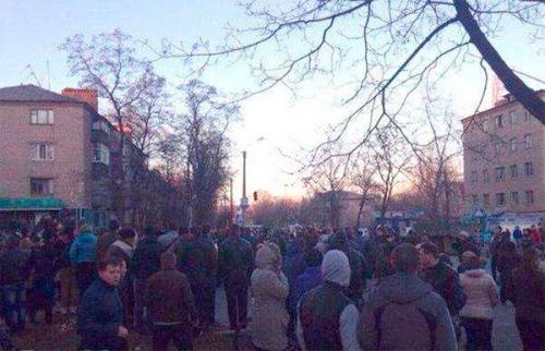 В Константиновке вспыхнуло восстание против киевских карателей