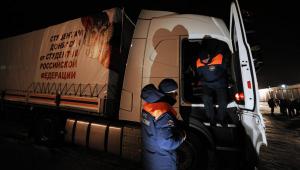 На Донбасс направляется очередной «гумконвой» РФ: 160 машин с несогласованным грузом