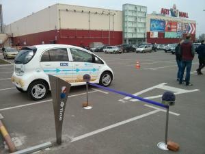 В столице появилась очередная заправка для электромобилей