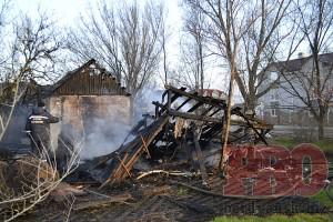 В Запорожской области в частном доме произошел пожар
