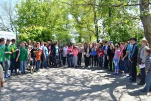 В Запорожской области детям беженцев показали конное шоу