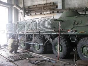 Из Бердянска в Мариуполь отправляется усовершенствованный БТР