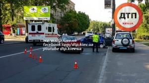 В столице столкнулись авто. Пострадало три человека