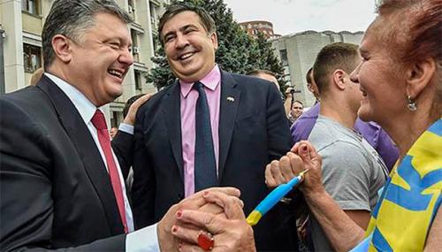 Порошенко отмазал грузин - агентов ЦРУ в украинской власти