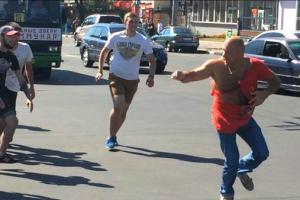 В Харькове нацисты напали на мужчину в футболке «СССР»