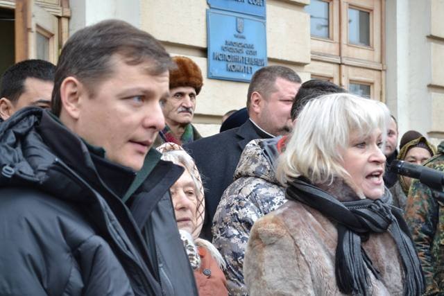 Ирина Лех и её партайгеноссе - король украинских геев Олег Ляшко Ирина Лех и её партайгеноссе - король украинских геев Олег Ляшко