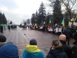 Бывшие правоохранители отстояли свои права под Радой