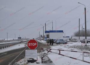 На запорожском блокпосту произошел пожар и прогремели взрывы
