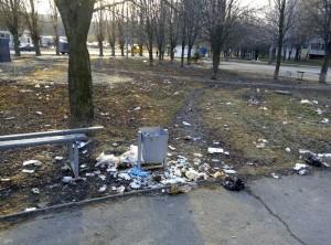 В Шевченковском районе образовалась стихийная свалка (ФОТО)