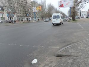 В Мелитополе ездит «бешеный» Ланос