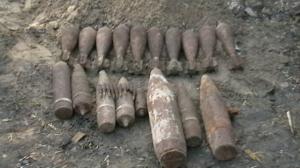 Спасатели взорвали 30 снарядов времен Второй мировой войны