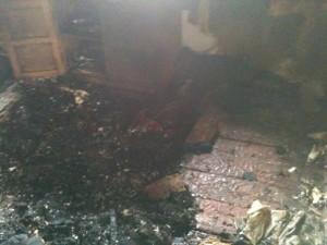 В Запорожской области горел дом: погиб человек