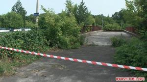 В Житомирской области 122-миллиметровый снаряд разрушил мост