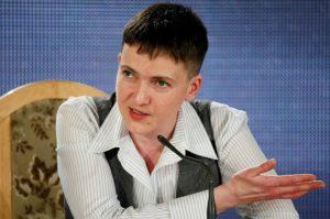 Савченко рассказала о необходимости переговоров с так называемыми «ЛНР» и «ДНР»