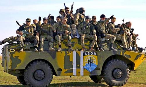 Путчисты выводят карателей «Азова» из Мариуполя