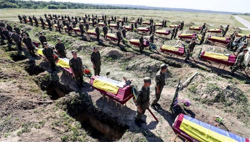 Каратели несут большие потери под Горловкой