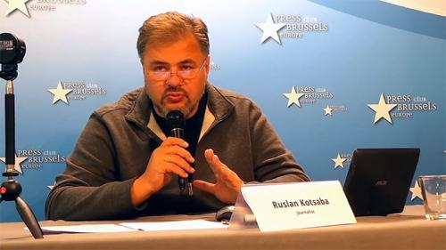 В Брюсселе украинские журналисты призвали к импичменту диктатора