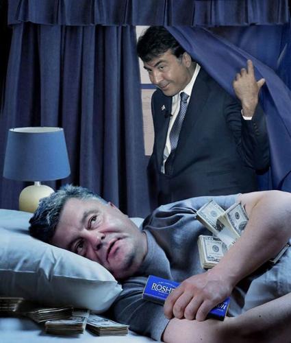 Порошенко прервал молчание и проблеял по поводу Саакашвили