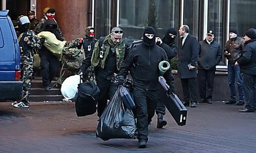 Майдаунов расстреливали три группы снайперов, организованных путчистами