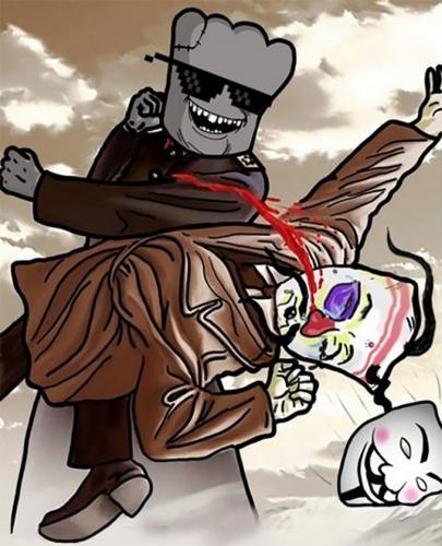 Киевским карателям в Донбассе припекает