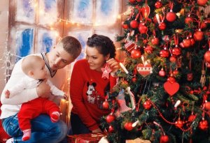 Одежда для грудничков на Новый год: наряд для первого праздника