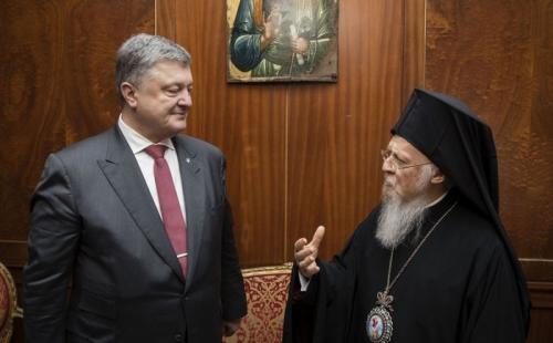 Порошенко разочаровал Варфоломея из Стамбула