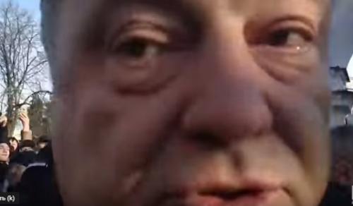 Диктатор Порошенко напал на украинца!