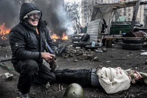 «Чего сидишь? Беги, наступай!» - как майданные главари гнали дебилов под пули грузинских снайперов