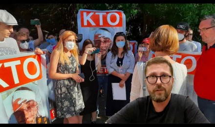 Как украинцы президенту вопрос задавали